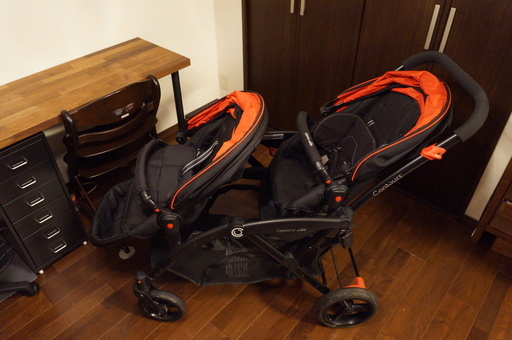 【美品】二人乗りベビーカー Contours Options Elite Tandem Stroller