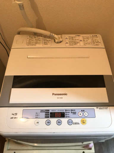 取引中6/18 Panasonic洗濯機 4.5air dry