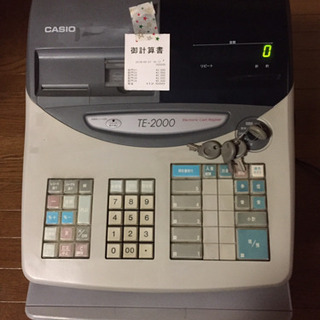 レジスター カシオ TE-2000