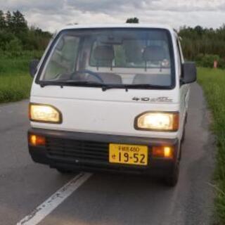 軽トラ　車検R3年5月14日まで乗って帰れます！