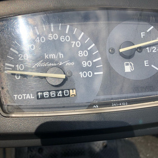 アドレスv100 実働車です。(原付二種)バイクの画像