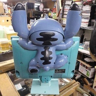 ラナ スティッチ テレビ 20V型 地上デジタルハイビジョン 液晶tv 2009年 子供部屋 リモコン・電源コード欠品 札幌市 白石区 東札幌