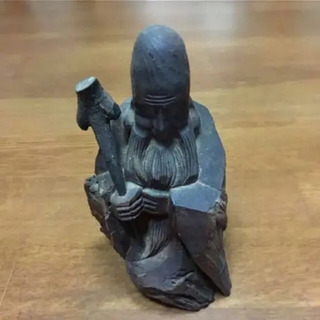 マニアのかた大正時代から昭和初期の仙人置物の画像