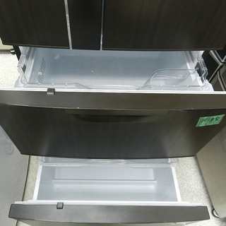 MITSUBISHI 6ドア冷蔵庫 470L MR-JX47LW フレンチドア 自動製氷 2013年