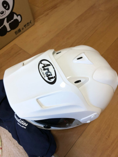 Arai ヘルメット ツアークロスⅡ 白 超美品！女性着用 引越し処分中！