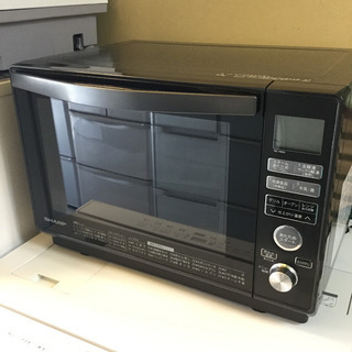 SHARP RE-SS8C-B オーブンレンジ 2017年製 SHARPシャープ◇RE