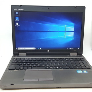 ProBook 6560b Core i5-2540M 2.60GHz 4GB 500GB DVDマルチ 無線 HDMI　Windows10 Office2007 テンキー付　美品