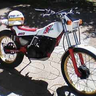 格安！ ヤマハ 250cc スコティッシュ トライアル車 30年物  バイクの画像