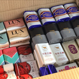 未使用の石鹸大量！約130個◇LUX◇牛乳石鹸◇ビューティソープ◇など