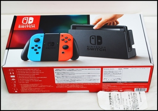 新品 ニンテンドースイッチ ネオンカラー 保証印あり  Nintendo Switch