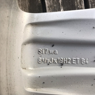 AMG　ホイール　19インチ　スタイリング3　 8.5-19　ET64ベンツ純正の画像