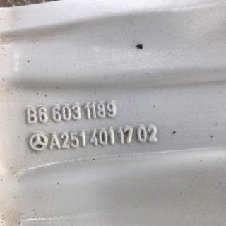 AMG　ホイール　19インチ　スタイリング3　 8.5-19　ET64ベンツ純正の画像
