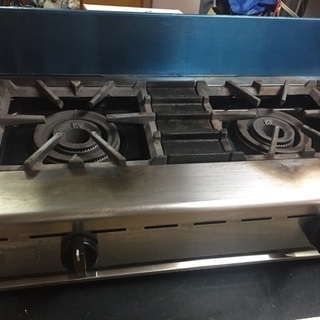 都市ガスコンロ 2連