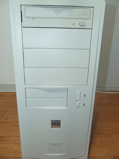 【お買得品】自作PC（Linux mint）☆きれいめの白いミドルタワー♪