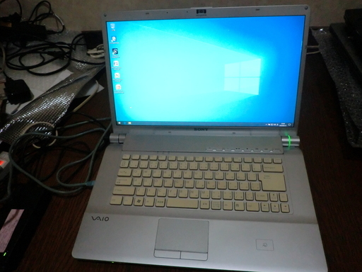 VAIO VGN-FW72JGB ブルーレイ SSD