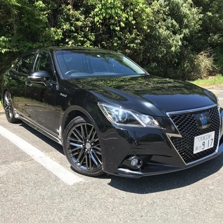 ☆格安美車！クラウンアスリート　ハイブリッド　ブラックスタイル！...