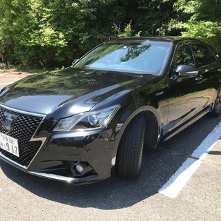 ☆格安美車！クラウンアスリート　ハイブリッド　ブラックスタイル！サンルーフその他フル装備！　検査付き！☆ の画像