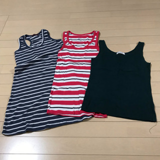 【女性限定】タンクトップ 3枚組