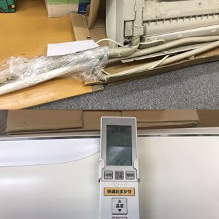 Panasonic パナソニック インバーター冷暖房除湿タイプ ルームエアコン CS-X509A2 冷房14～21畳 暖房13～17畳 2009年製の画像