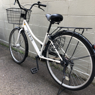 ２６inch  白  IBERIS  中古自転車（整備済み） の画像