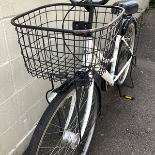２６inch  白  IBERIS  中古自転車（整備済み） の画像