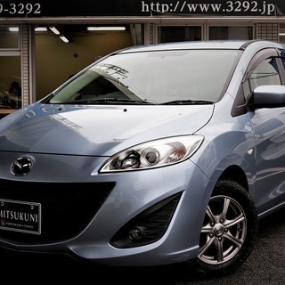 マツダ プレマシー ２０Ｃ－ＳＫＹＡＣＴＩＶ ライトブルー　自社...