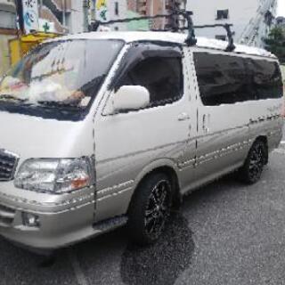 ハイエースワゴン3000ccディーゼルターボ8人乗り車検約一年半