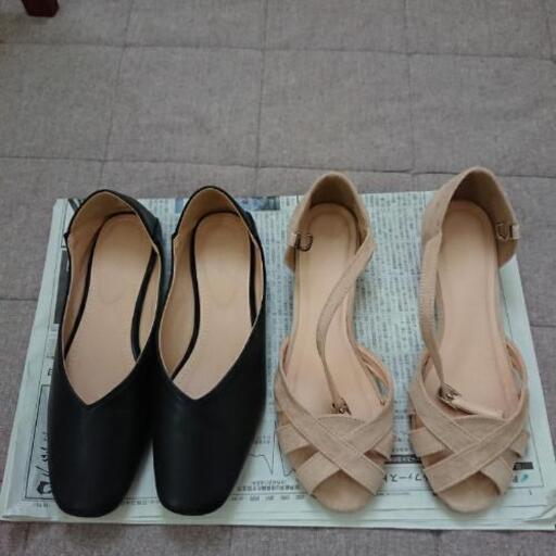 titivate 美品 サンダル ぺたんこ靴