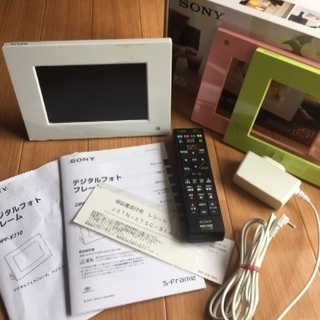 SONY デジタルフォトフレーム DPF-E710
