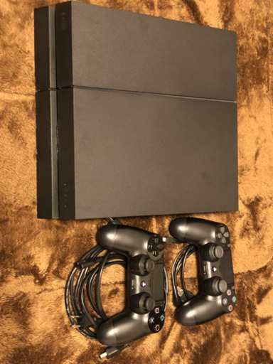 PS4 純正コントローラー2個付き 中古