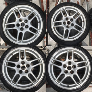 スカイライン GT-R R33純正ホイール・タイヤセット ドリケツ用等に❗️の画像