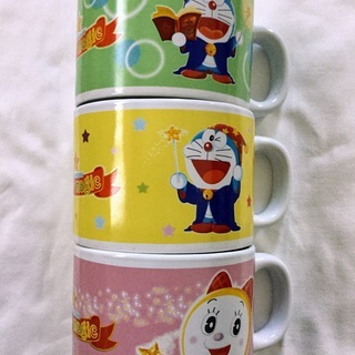 ドラえもん◆マグカップ３つ