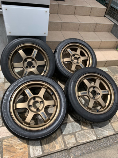 超軽量 ボルクレーシング 195/50R15