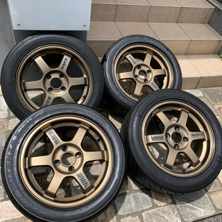 超軽量 ボルクレーシング 195/50R15