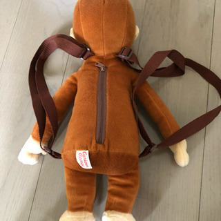 （美品）おさるのジョージのリュックの画像