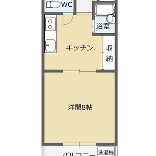 岐阜加納アピタ近く！単身用1Kアパート★カフェ風の内装にリニューアルしました♪   - 岐阜市