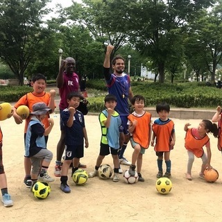 イギリス人コーチと英語サッカー in 大阪