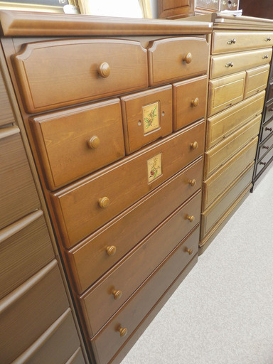 6段チェスト 衣類収納 整理タンス 木目☆ PayPay(ペイペイ)決済可能 ☆ 札幌市 北区 屯田