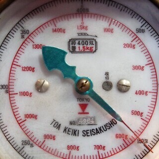 上皿はかり　秤　ビンテージスケールの画像