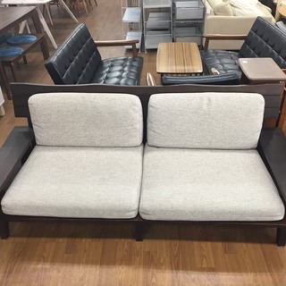 大特価！！ニトリ！！ 2人掛けソファー グレー売場展開中！！！