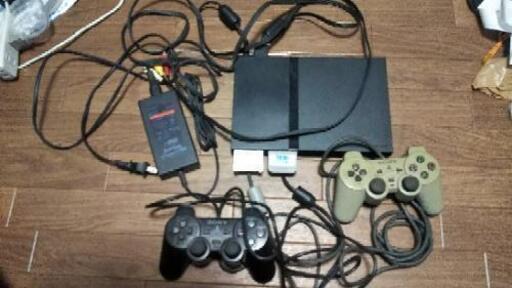 PS2とゲームソフト3本とメモリーカード2個売ります