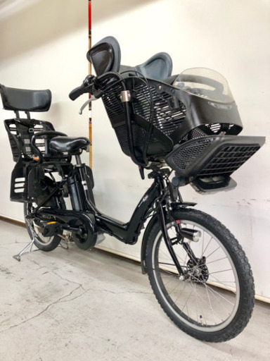 581番 ヤマハ パスキッス 20インチ 3人乗り 8.9ah 電動自転車 電動アシスト