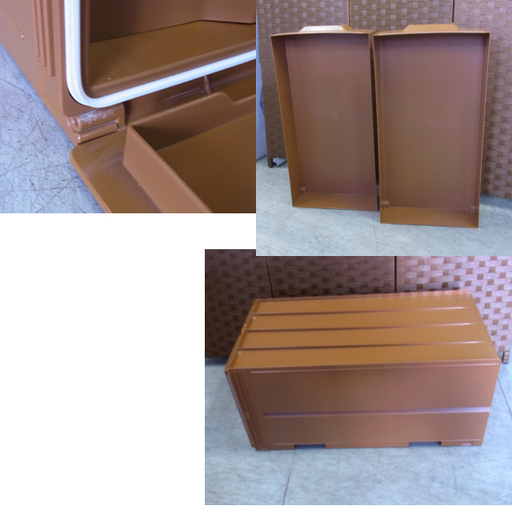 タッパーウエア スーパーチェスト 2段 ロングサイズ タッパーウェア