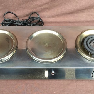 Kalita 丸広産業 3連ハイウォーマー　業務用/コーヒー 実働品