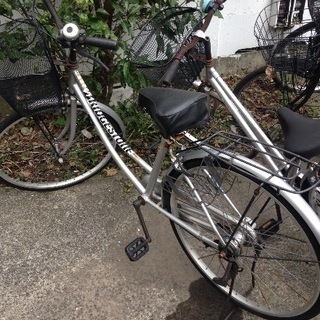 自転車(カゴ付き)