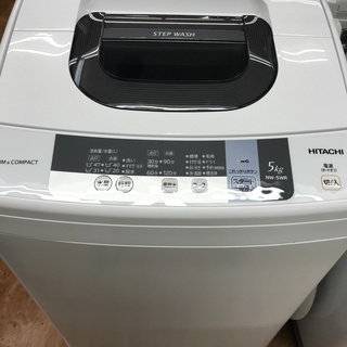 HITACHI 全自動洗濯機 NW-5WR 2016年製 5.0kg 