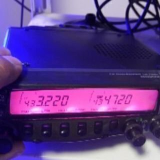 無線機とナビテレビ７インチ