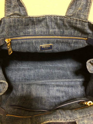 PRADA カナパ デニム
