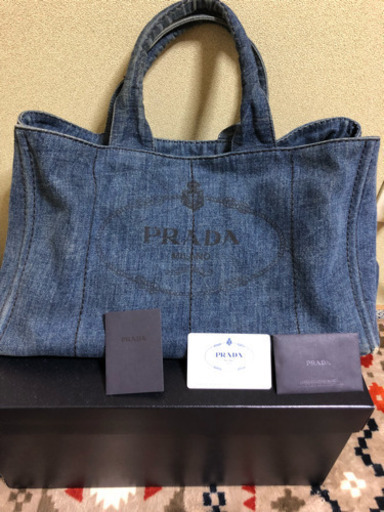 PRADA カナパ デニム