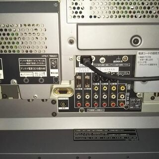 プラズマカラーテレビ　テレビ台一体型　Panasonic　３７型の画像